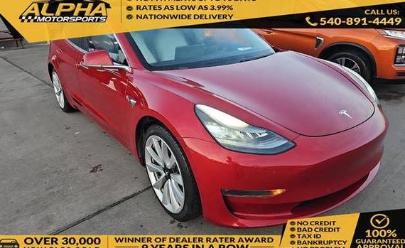 TESLA MODEL 3 2018 5YJ3E1EB9JF147340 image